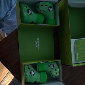 CROCS Bright Green Clogs for dogs